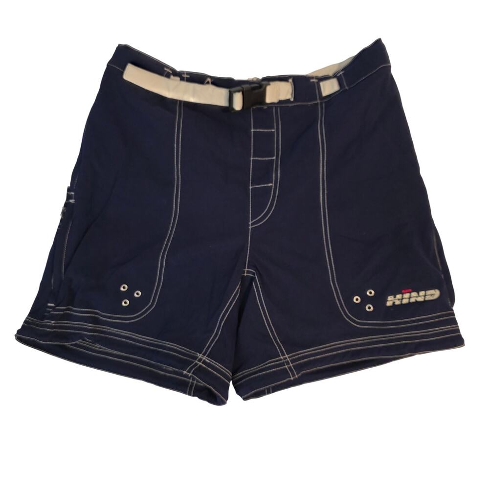 Hind Men's Size S Black Navy Padded Cycling Bike Shorts with Integrated Liner